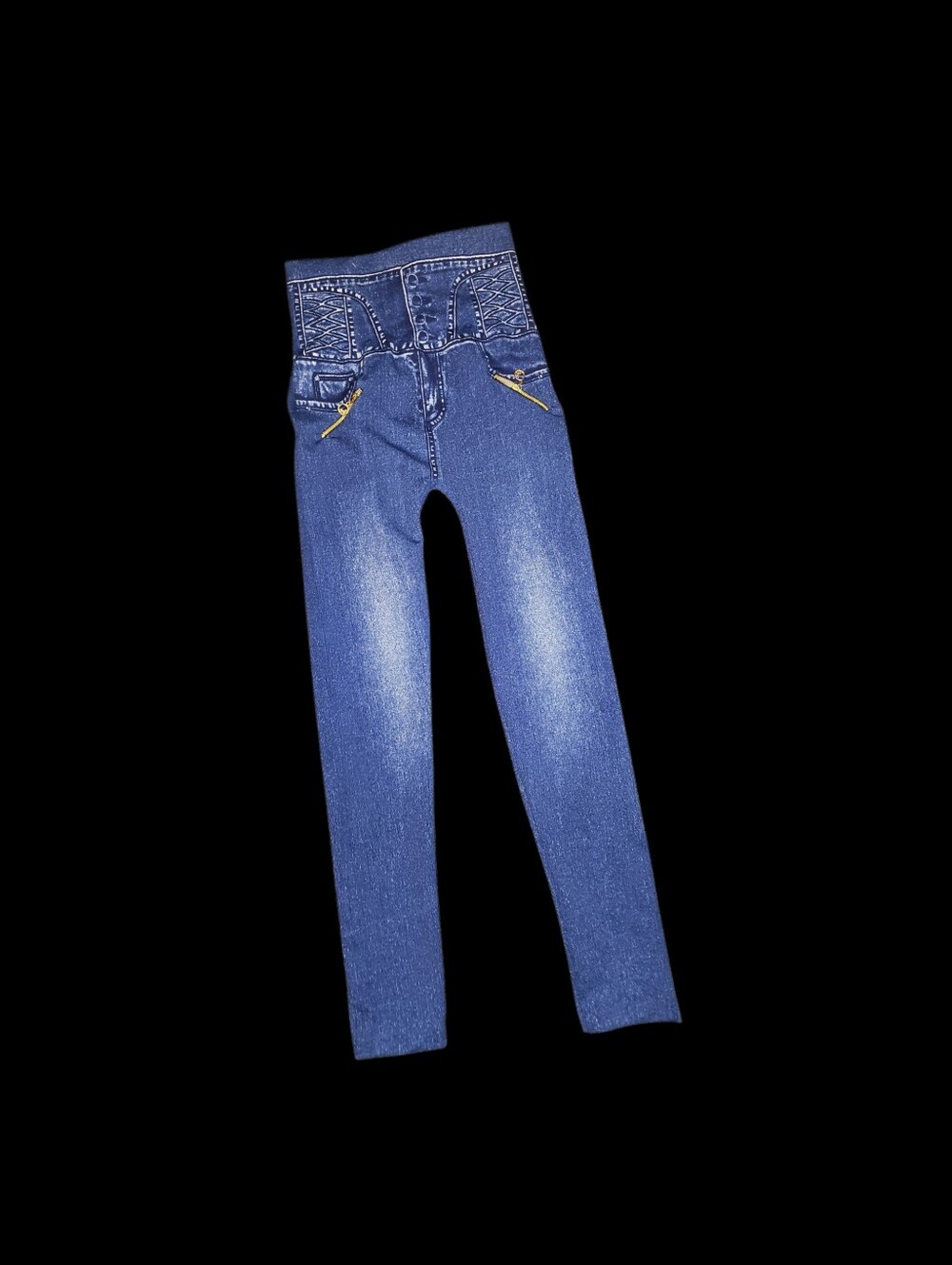 Nwot! Fake Jean Leggings